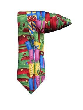 J Garcia Extra Long Merry Christmas Collection Sixty Novelty Necktie